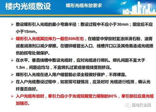 最全住宅光纖到戶設計與施工規范 從項目策劃到公關服務，看完就會做項目